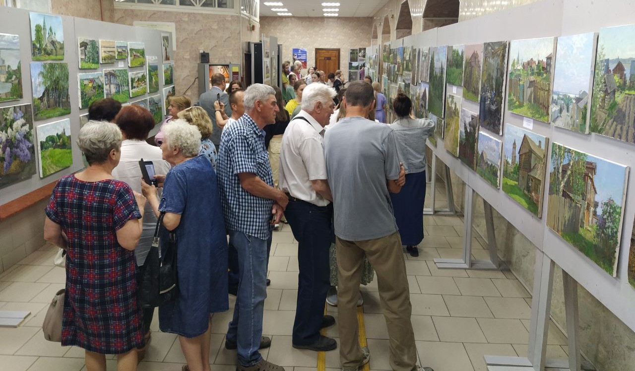 В Галиче открылась выставка по итогам Всероссийского пленэра «Русь глубинная»