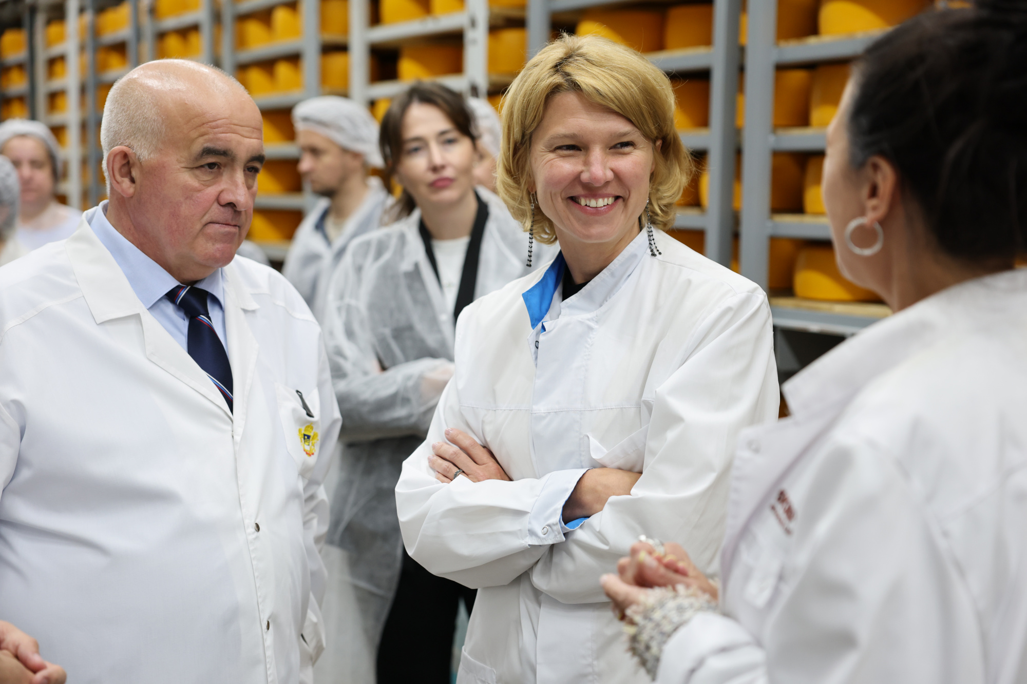Министр сельского хозяйства Оксана Лут отметила развитие сырного производства в Костромской области